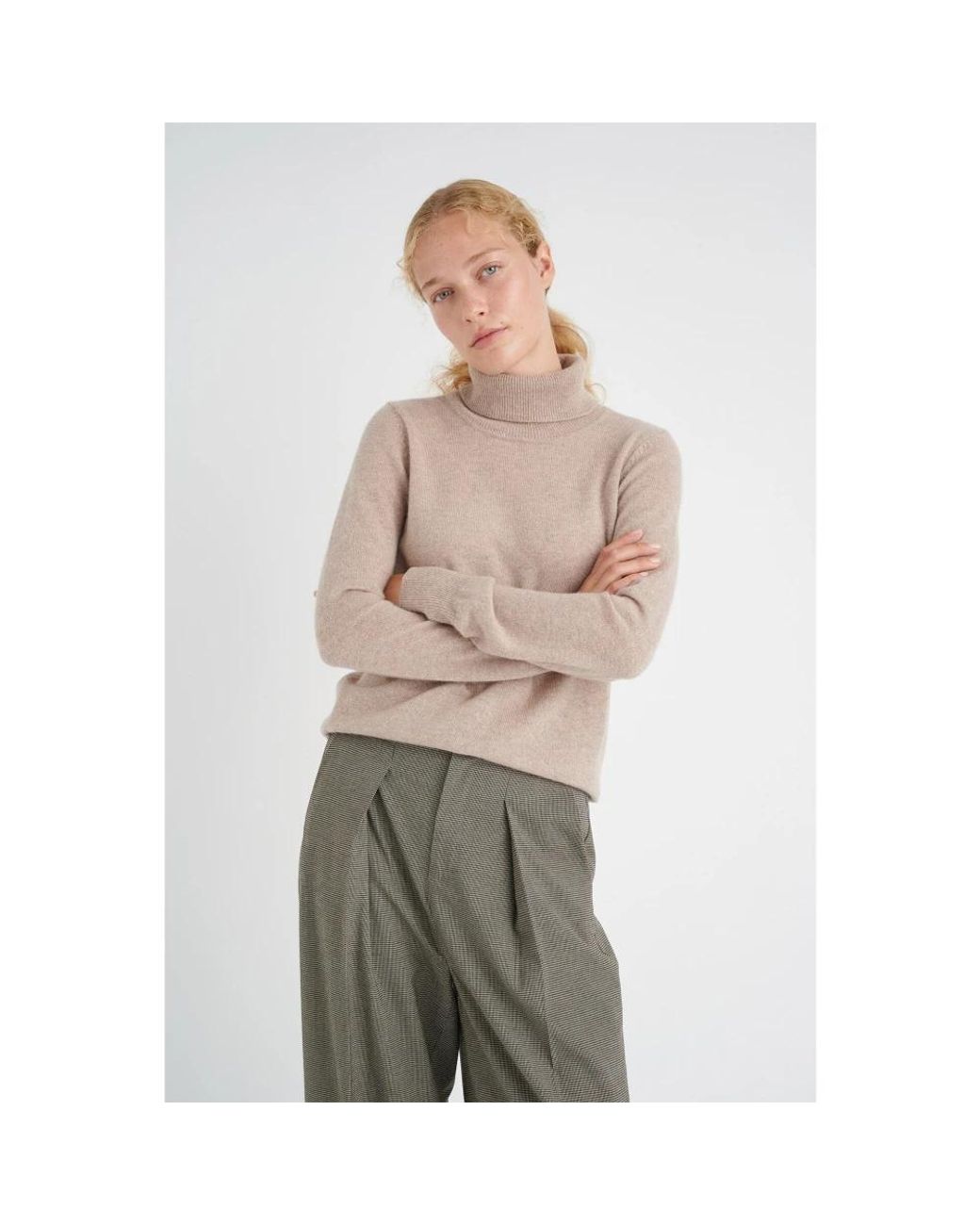 Inwear Pink Cashmere Knitwear