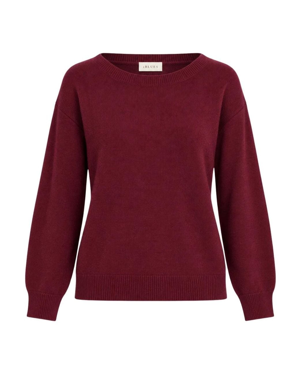iBlues Purple Round-Neck Knitwear