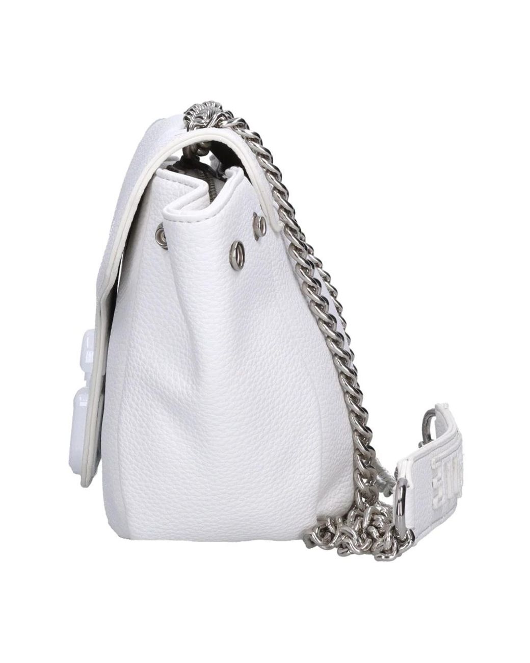 Gaelle Paris White Shoulder Bags