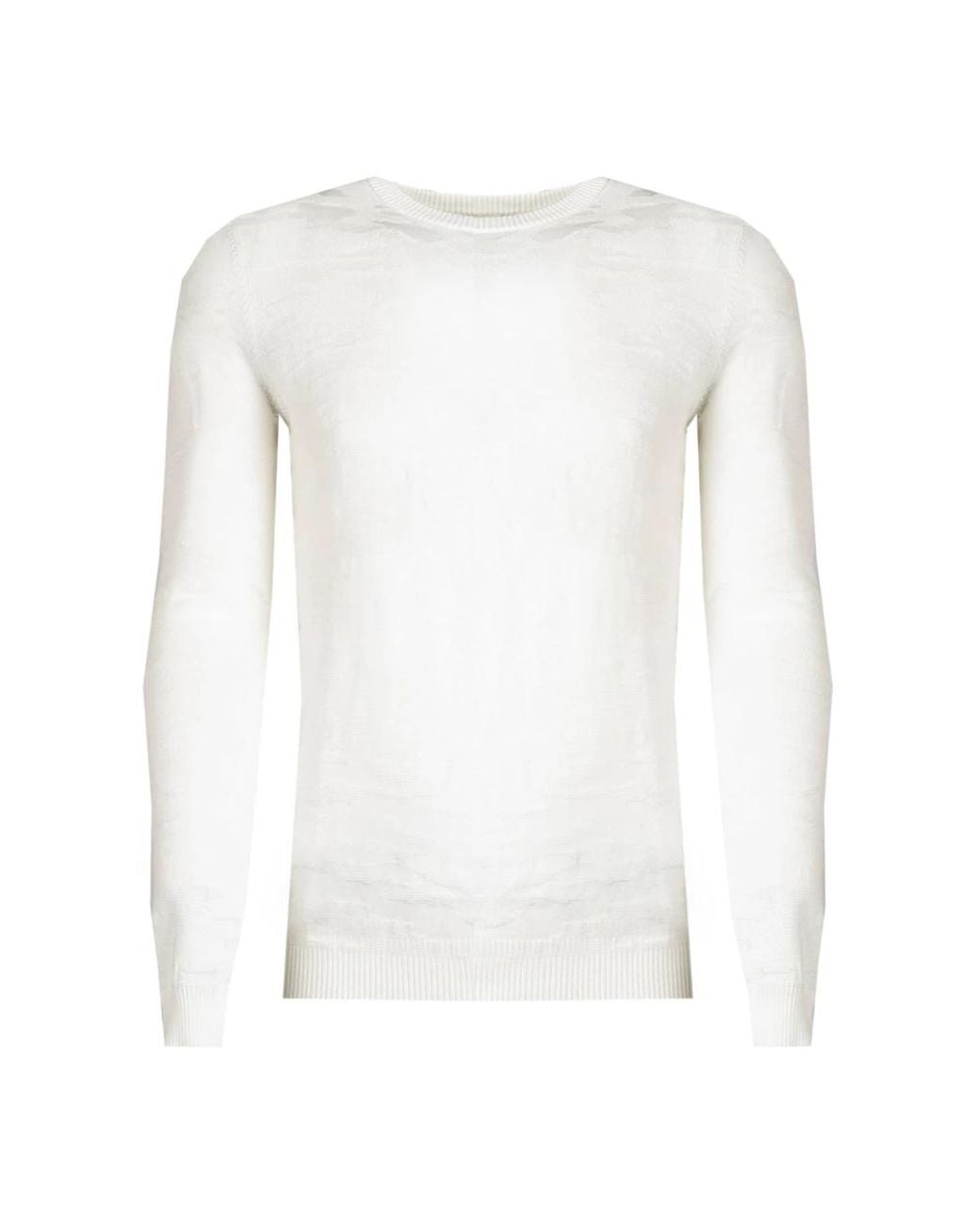 Antony Morato Rundhals-Pullover in White für Herren