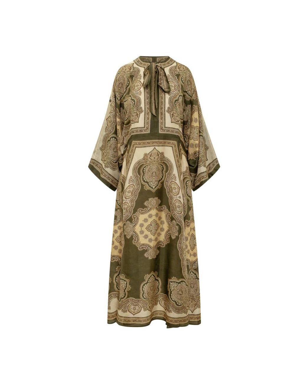 Zimmermann Natural Midi Dresses