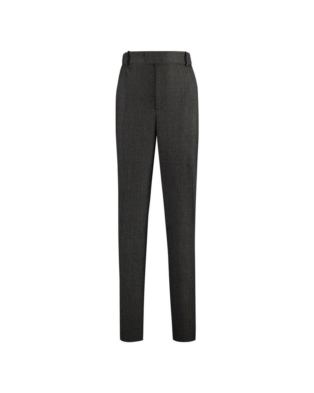 Bottega Veneta Gray Slim-Fit Trousers