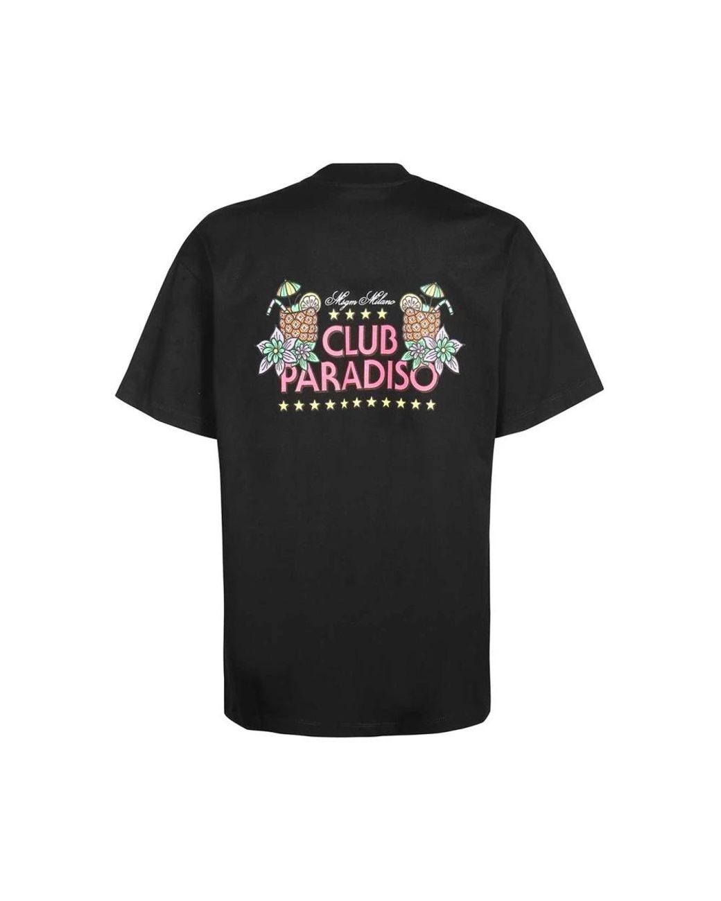 T-Shirts MSGM de hombre de color Black