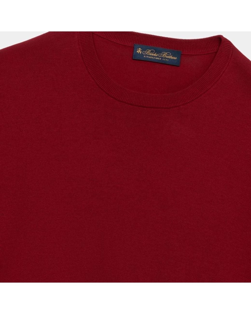 Brooks Brothers Red Round-Neck Knitwear for men