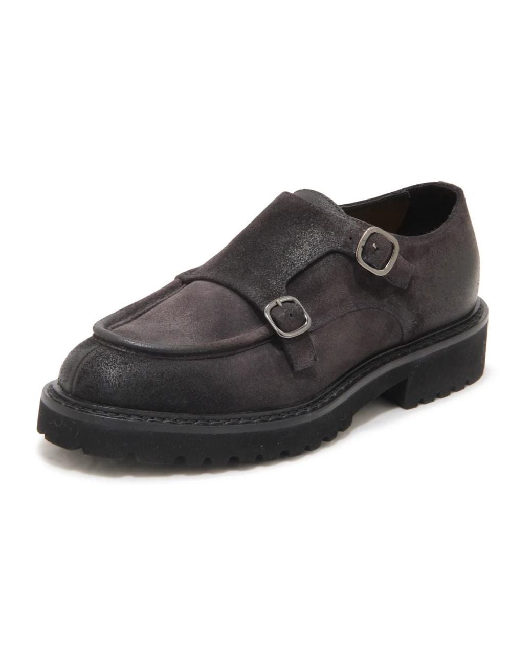 Flats Doucal's de hombre de color Black
