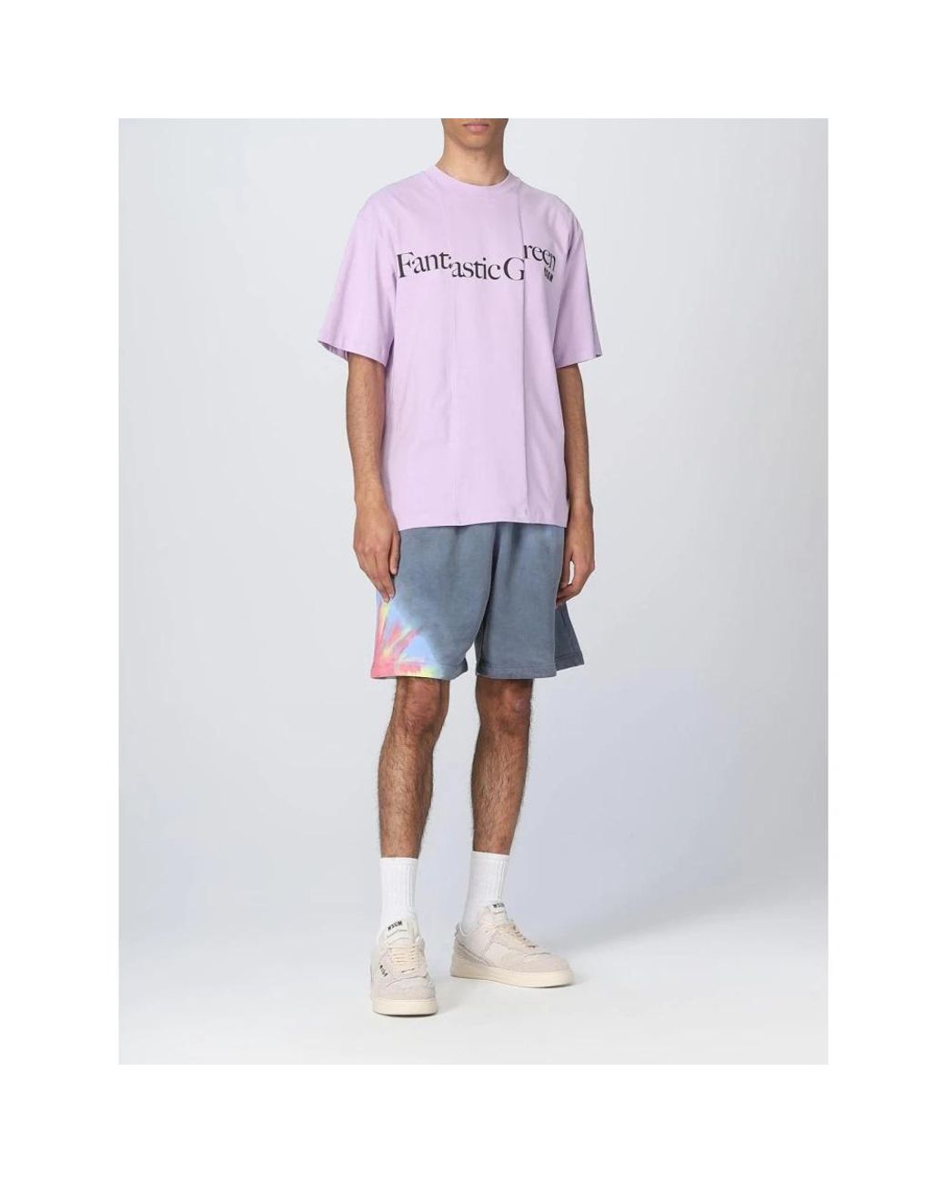 Casual Shorts MSGM pour homme en coloris Blue