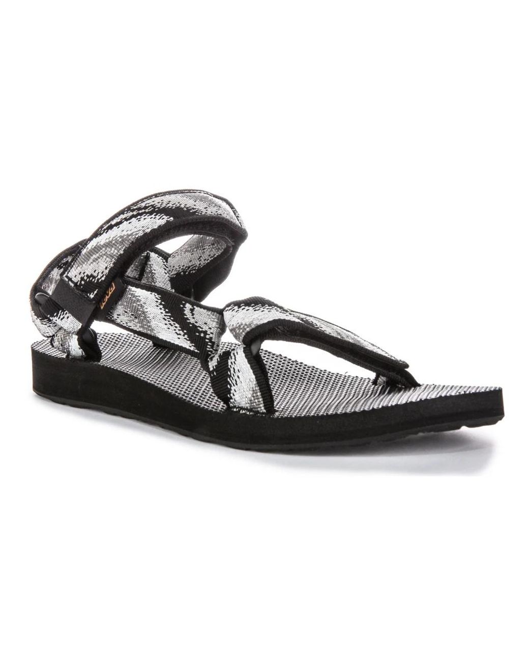 Teva Black Flat Sandals