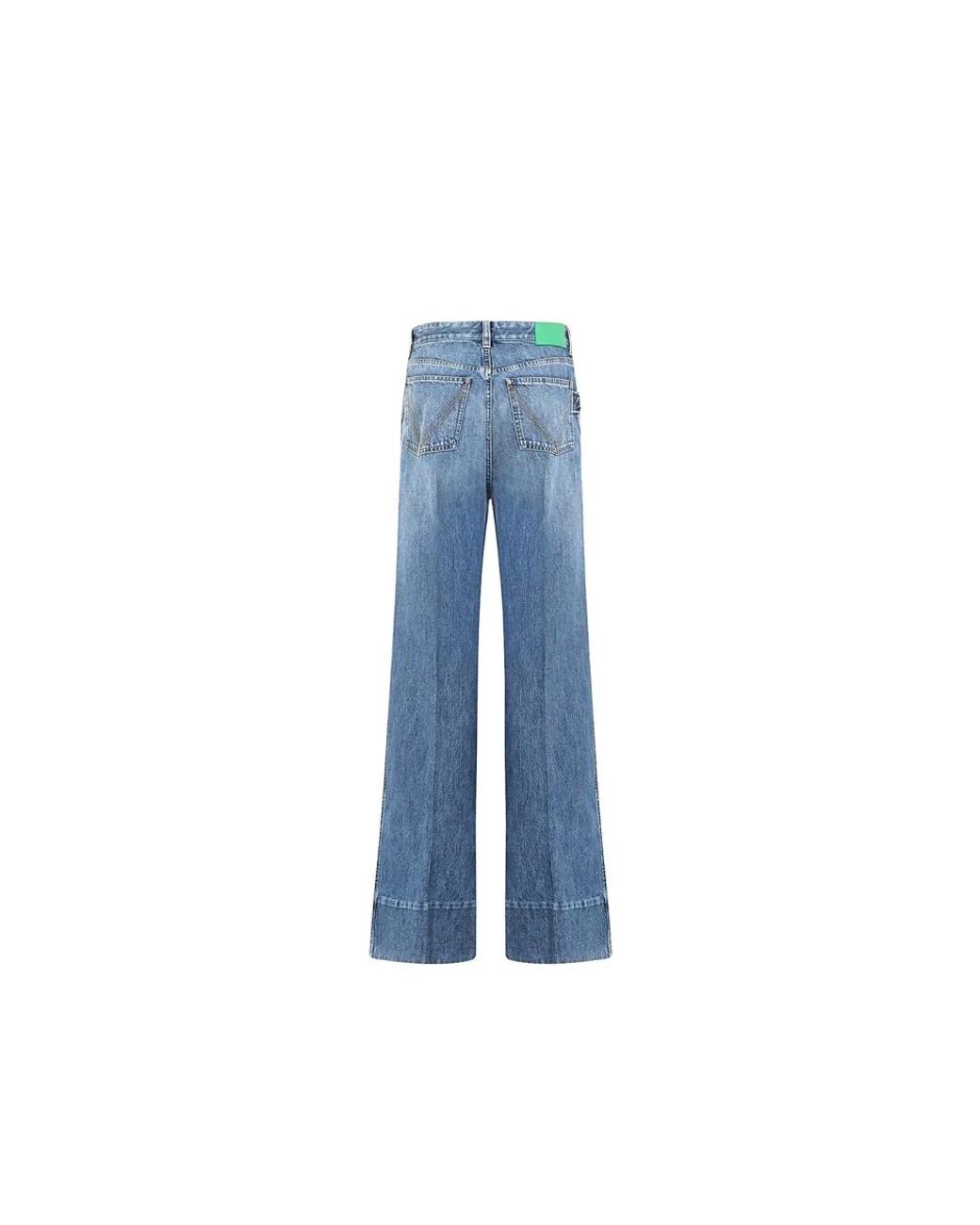 Bottega Veneta Blue Wide Jeans