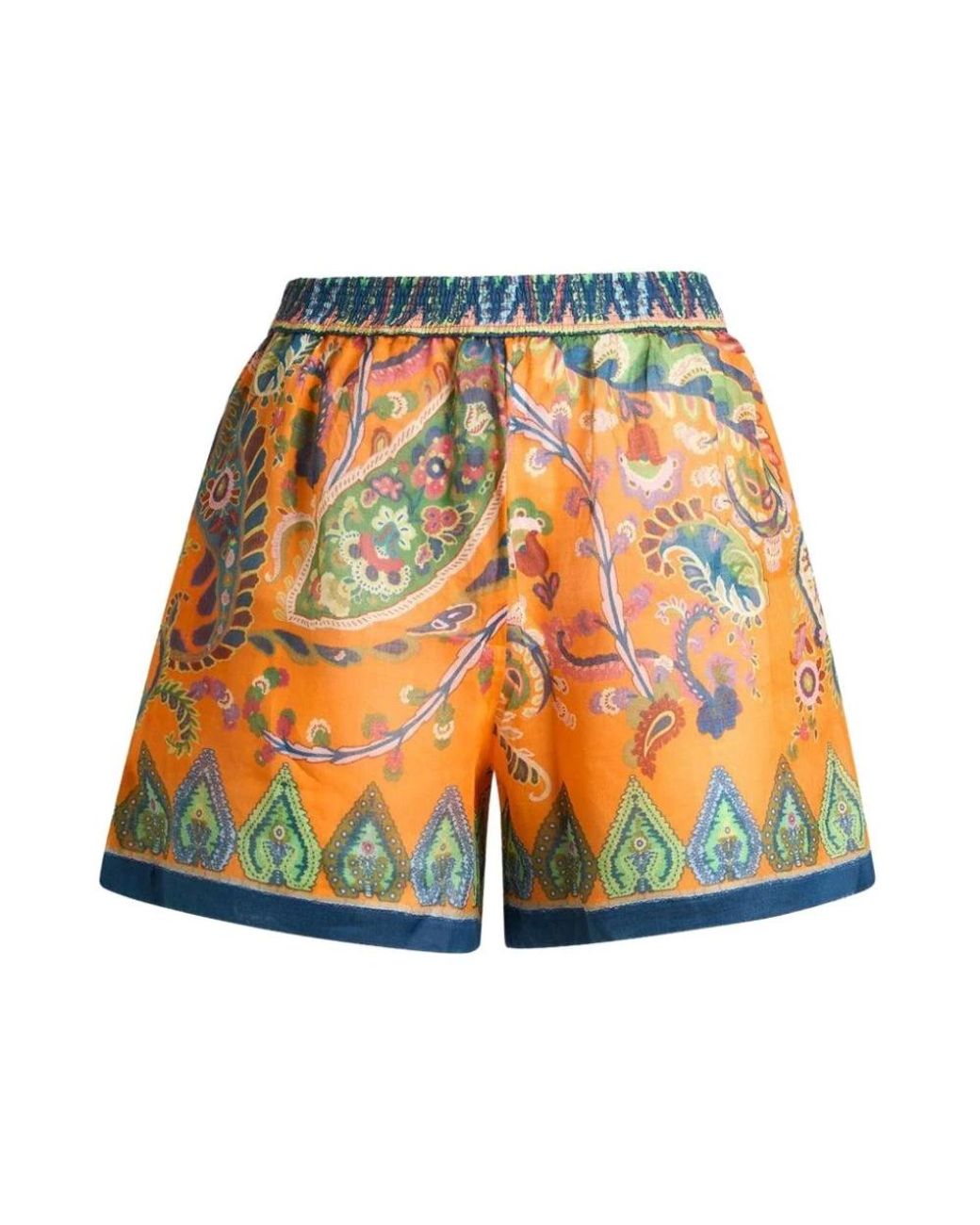 Etro Orange Casual Shorts