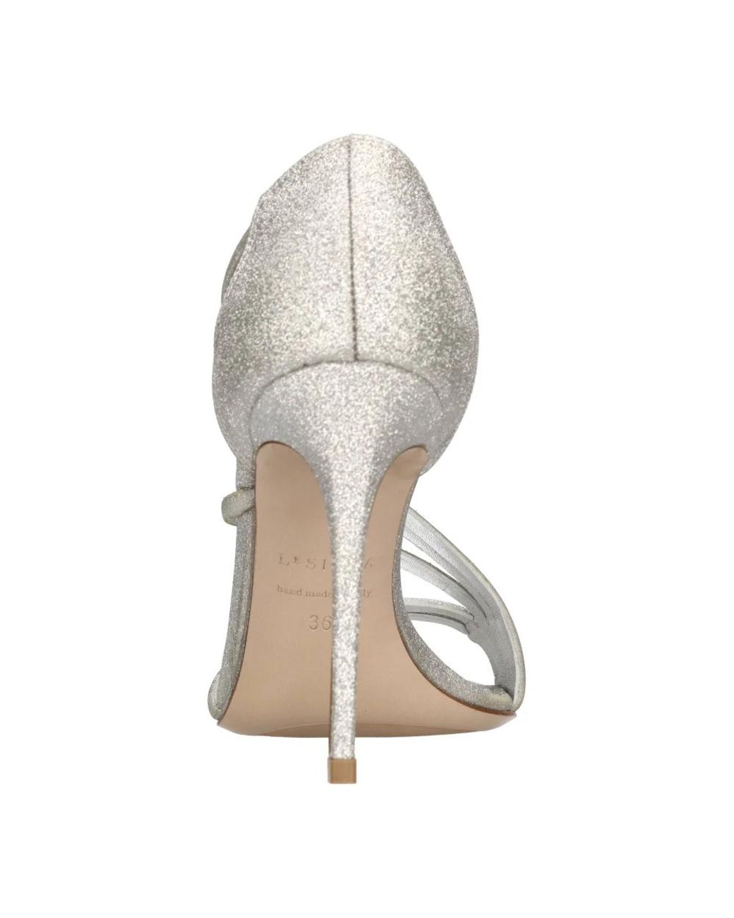 Le Silla White High Heel Sandals