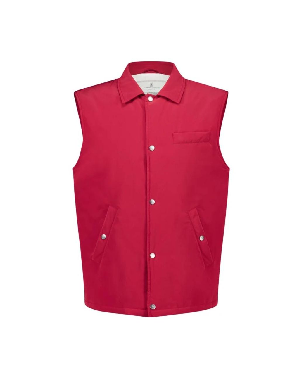 Vests Brunello Cucinelli pour homme en coloris Pink