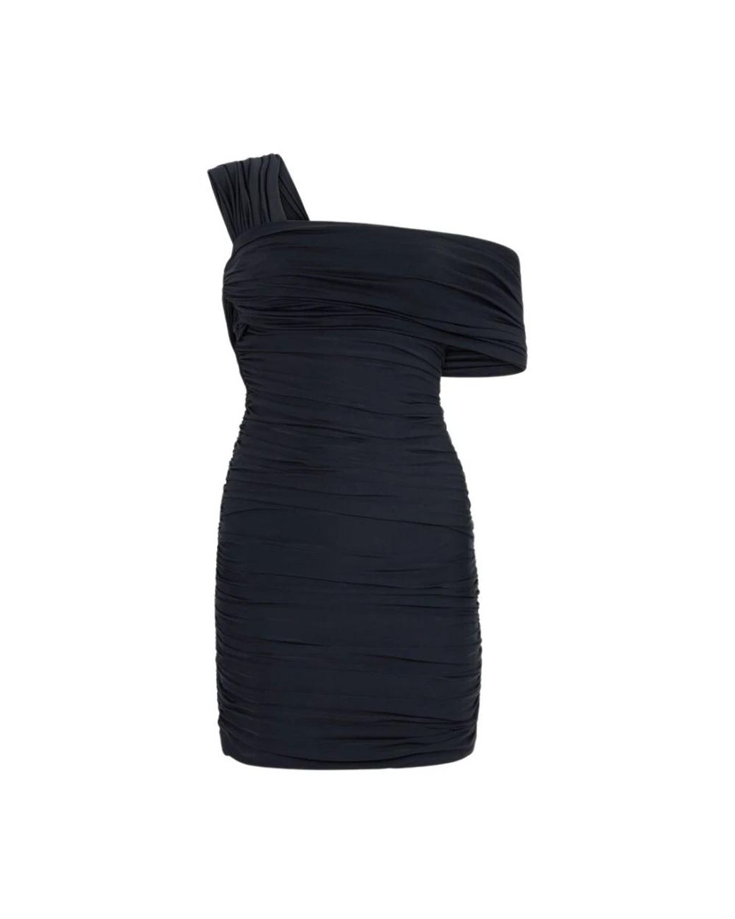 Roberto Cavalli Kleedjes ,Zwart ,Mini Jurk Met Ruffles in het Blue