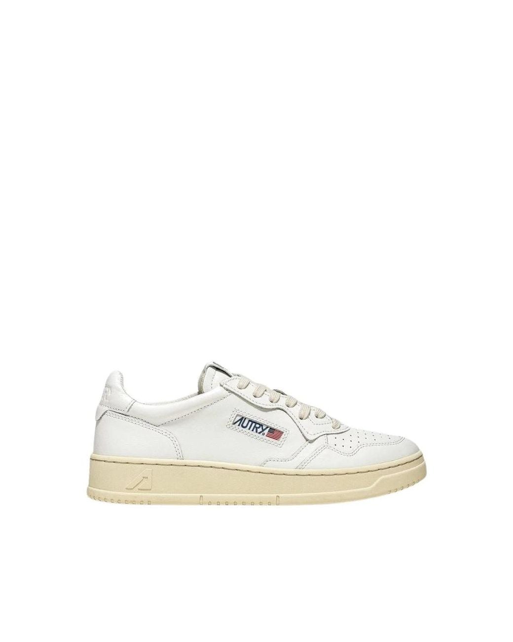 Autry White Sneakers for men