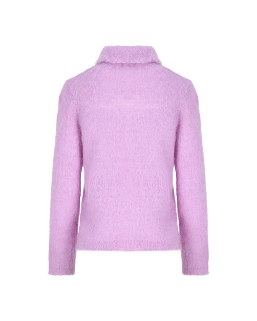 Chloé Purple Round-Neck Knitwear