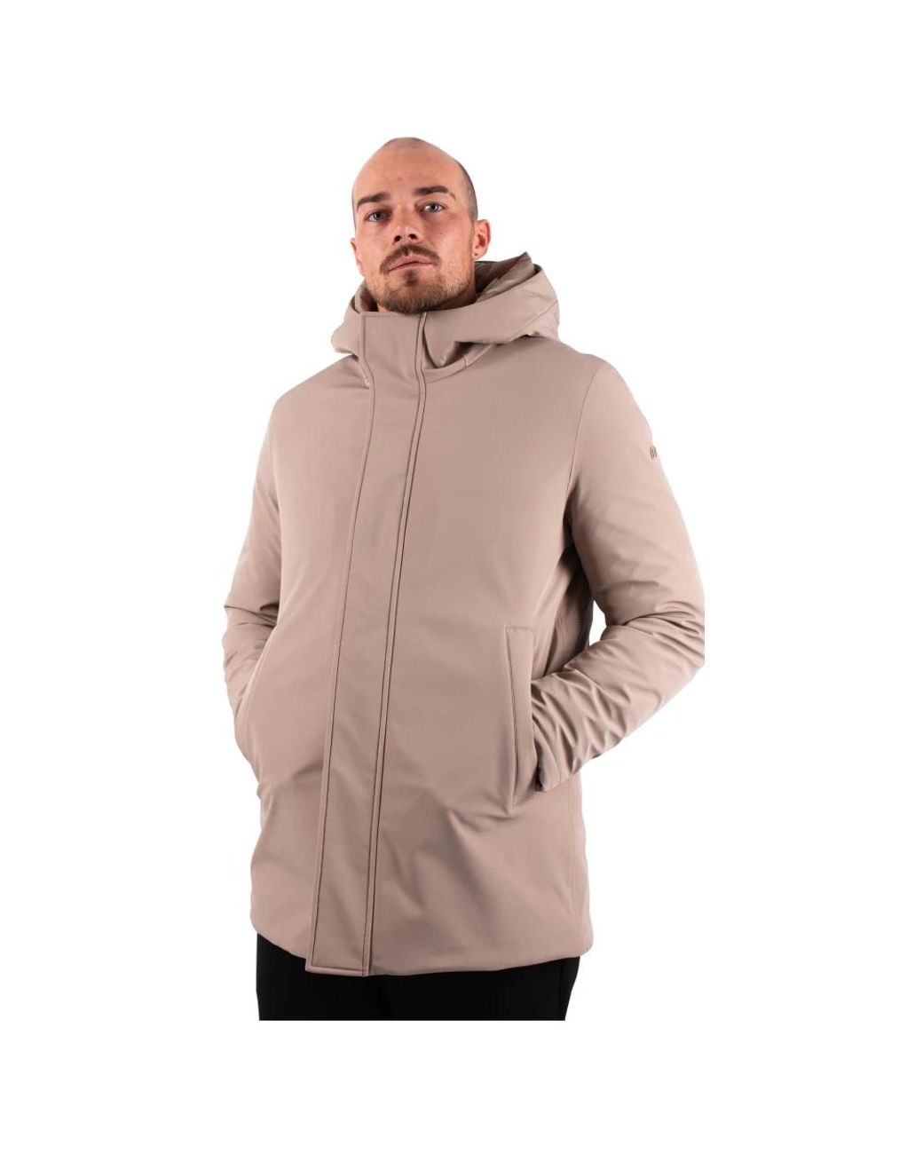 DUNO Brown Winter Jackets for men