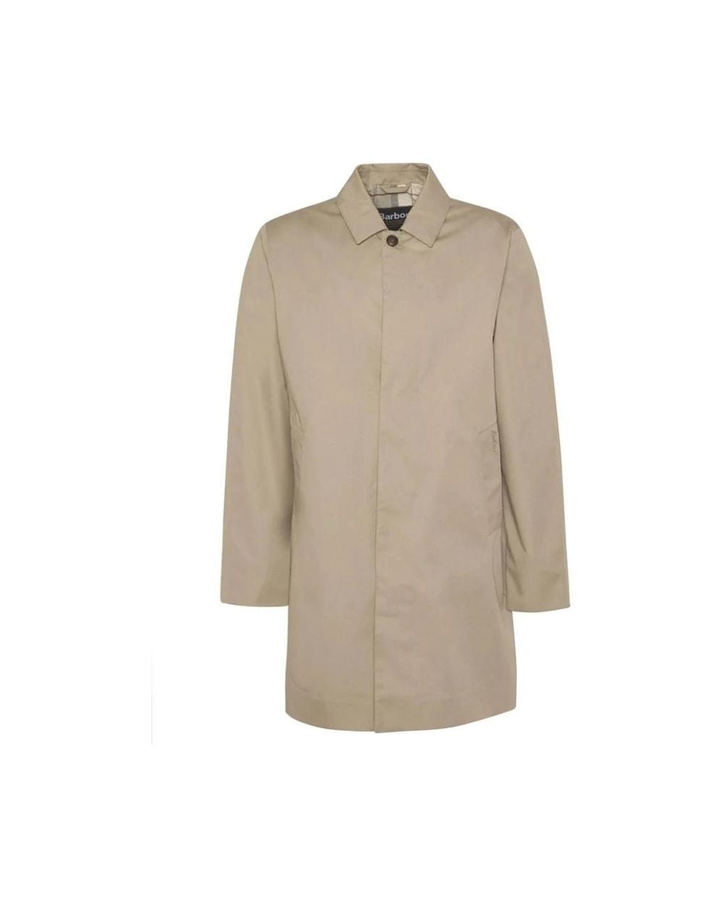 BARBOUR バブアー single breasted coat Barbour Single-Breasted Coats in Natural for Men | Lyst UK