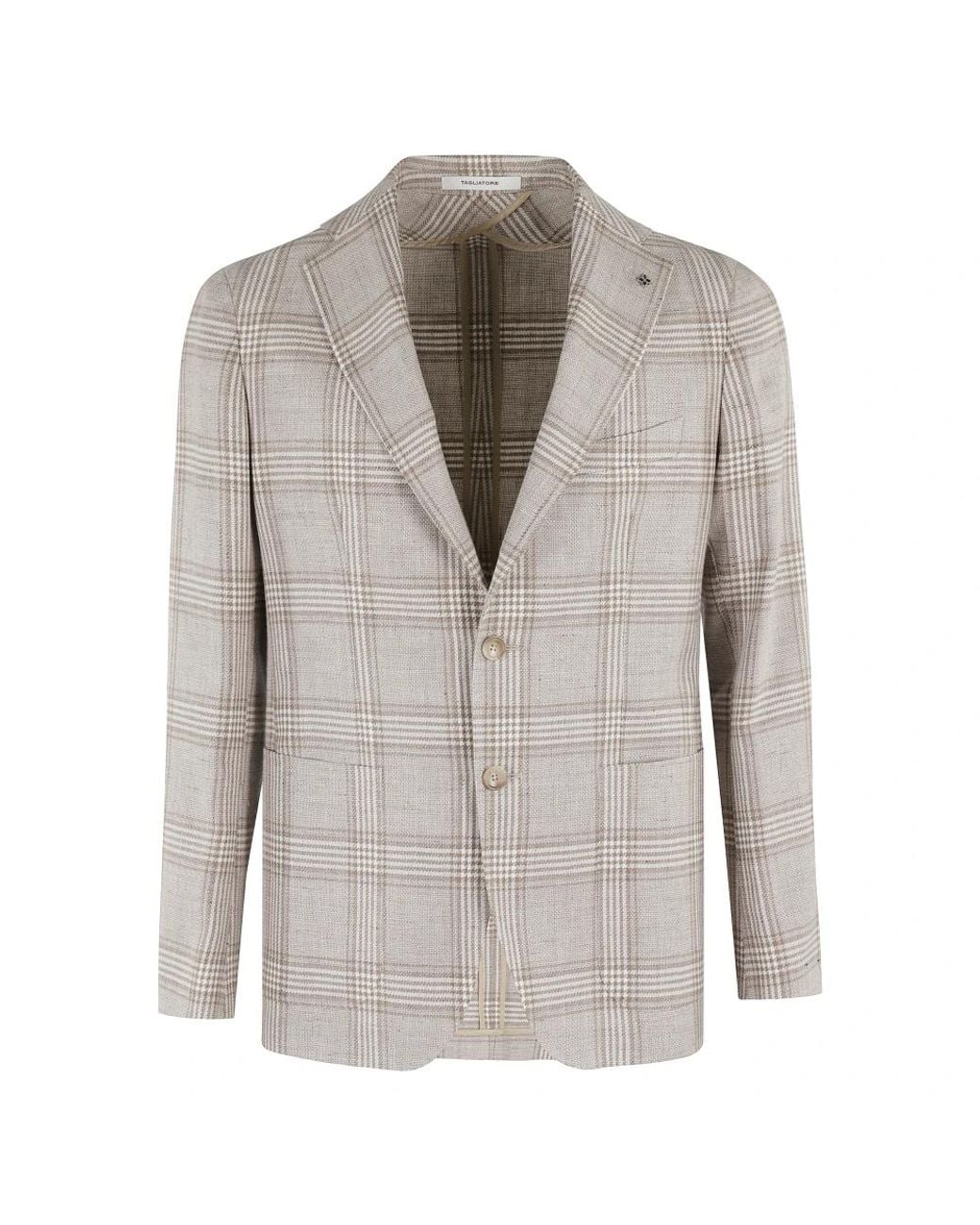 Tagliatore Gray Blazers for men