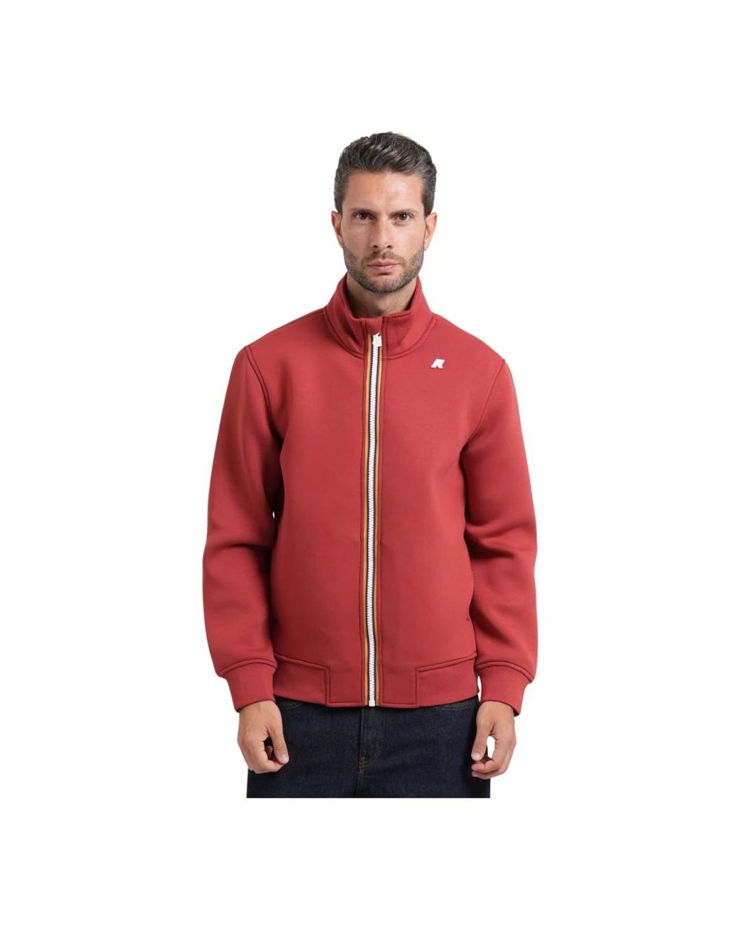 Zip-Throughs K-Way pour homme en coloris Red