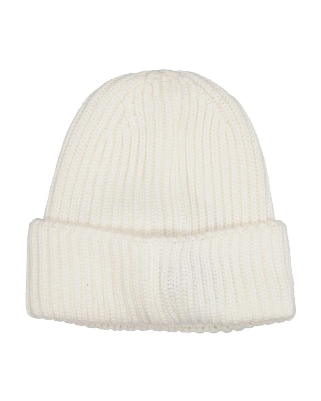 C P Company White Beanies for men