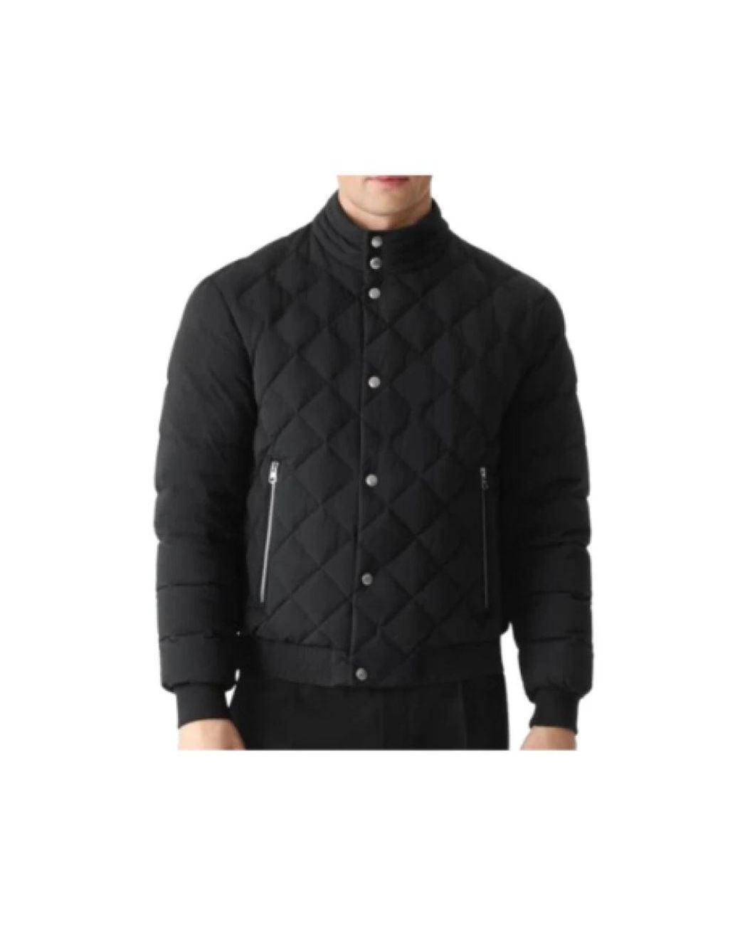 Mackage Black Bodhi Down Quilted Blouson-Style Jacket for men