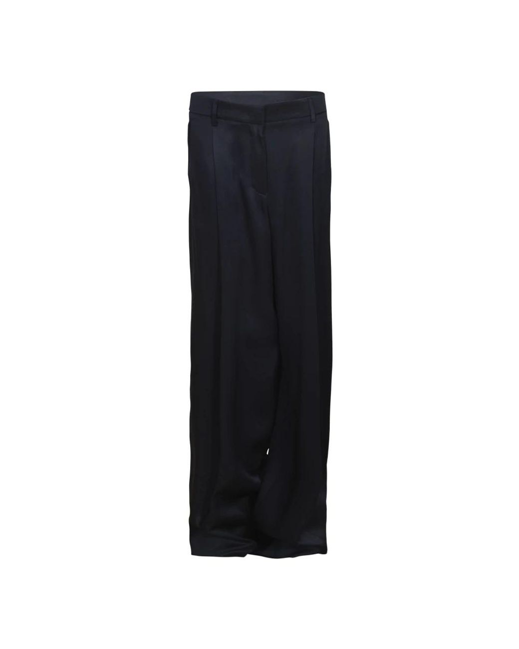 Giorgio Armani Black Wide Trousers