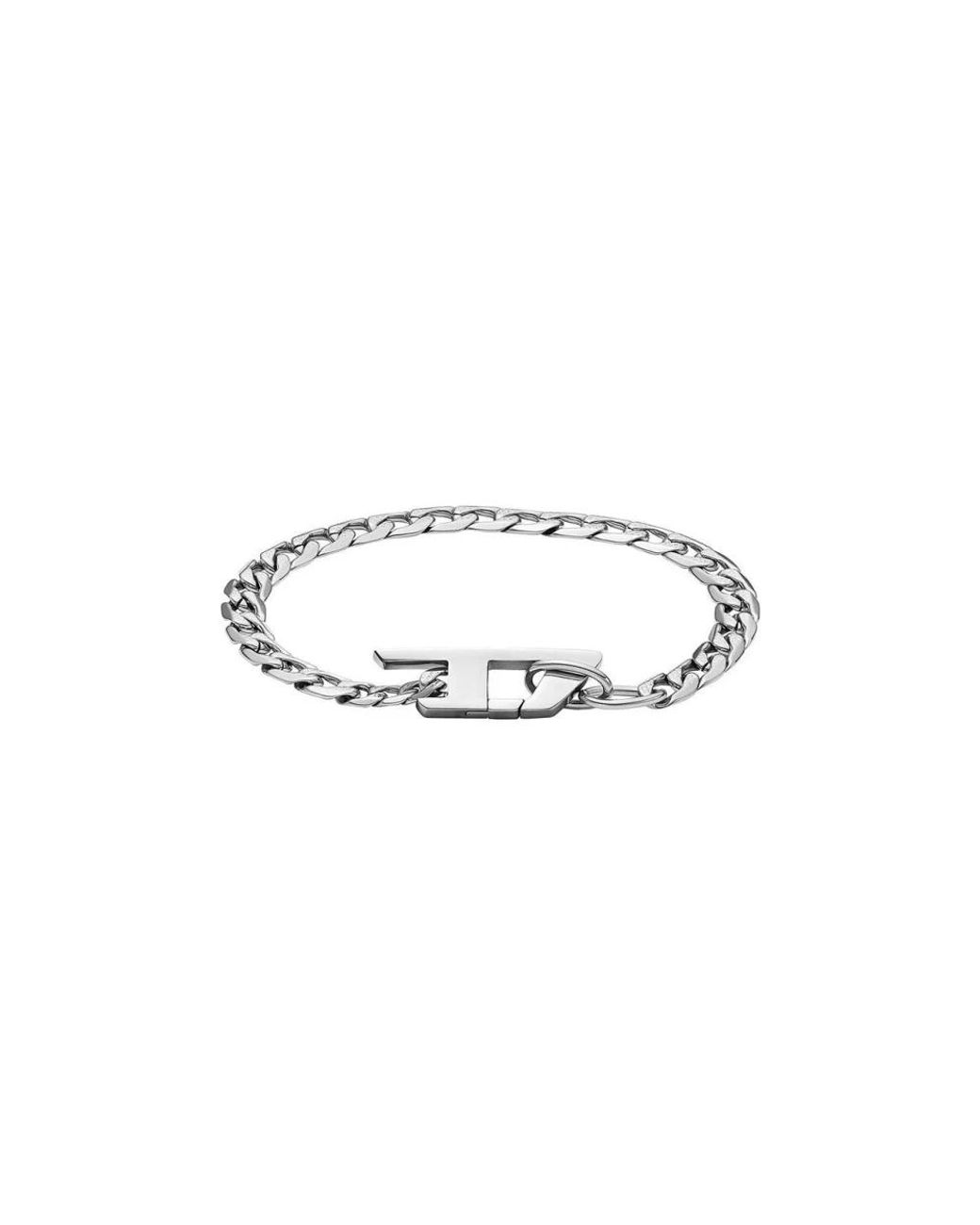 DIESEL Bracelets in het Metallic voor heren
