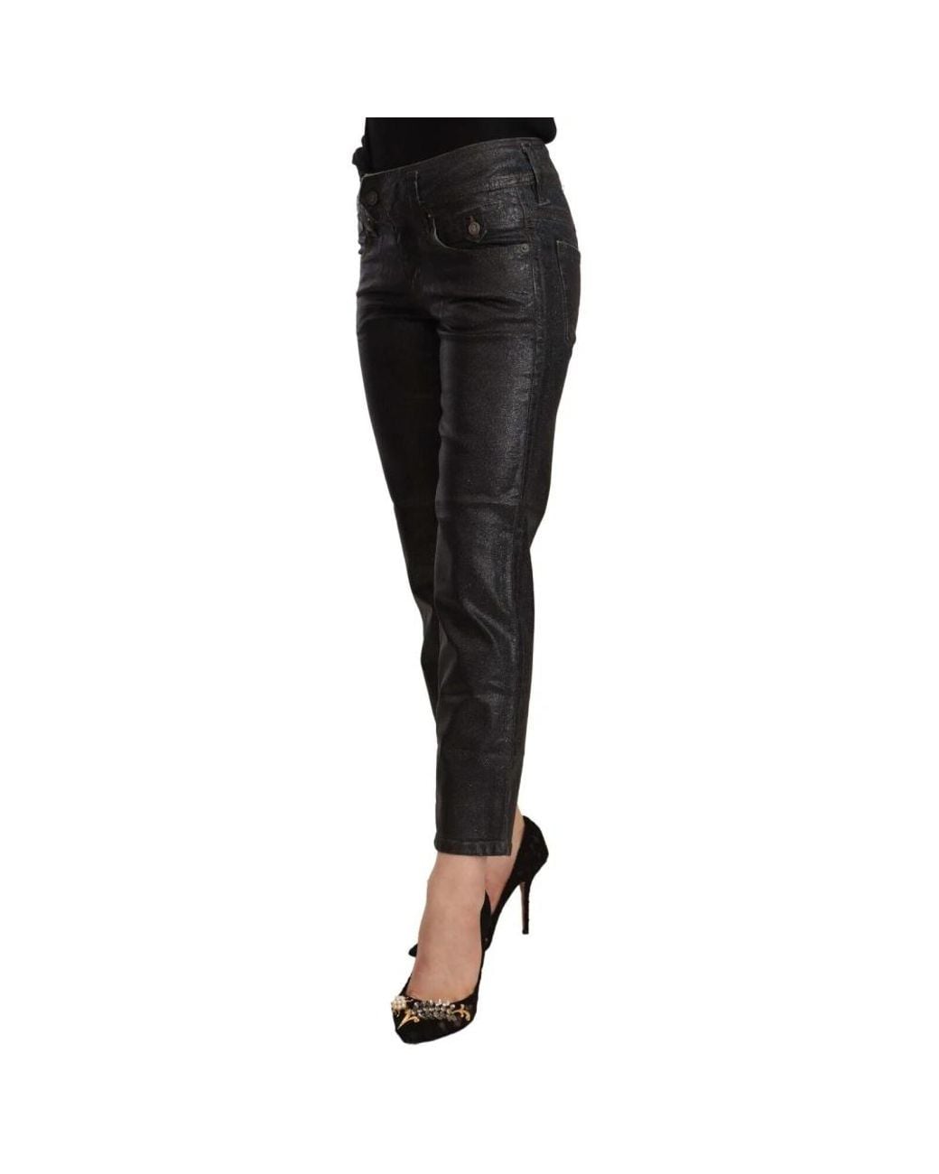 John Galliano Black Slim Fit Jeans