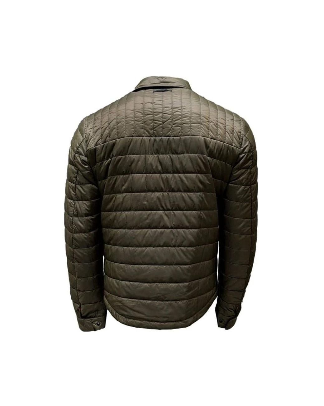 Incotex Green Down Jackets for men