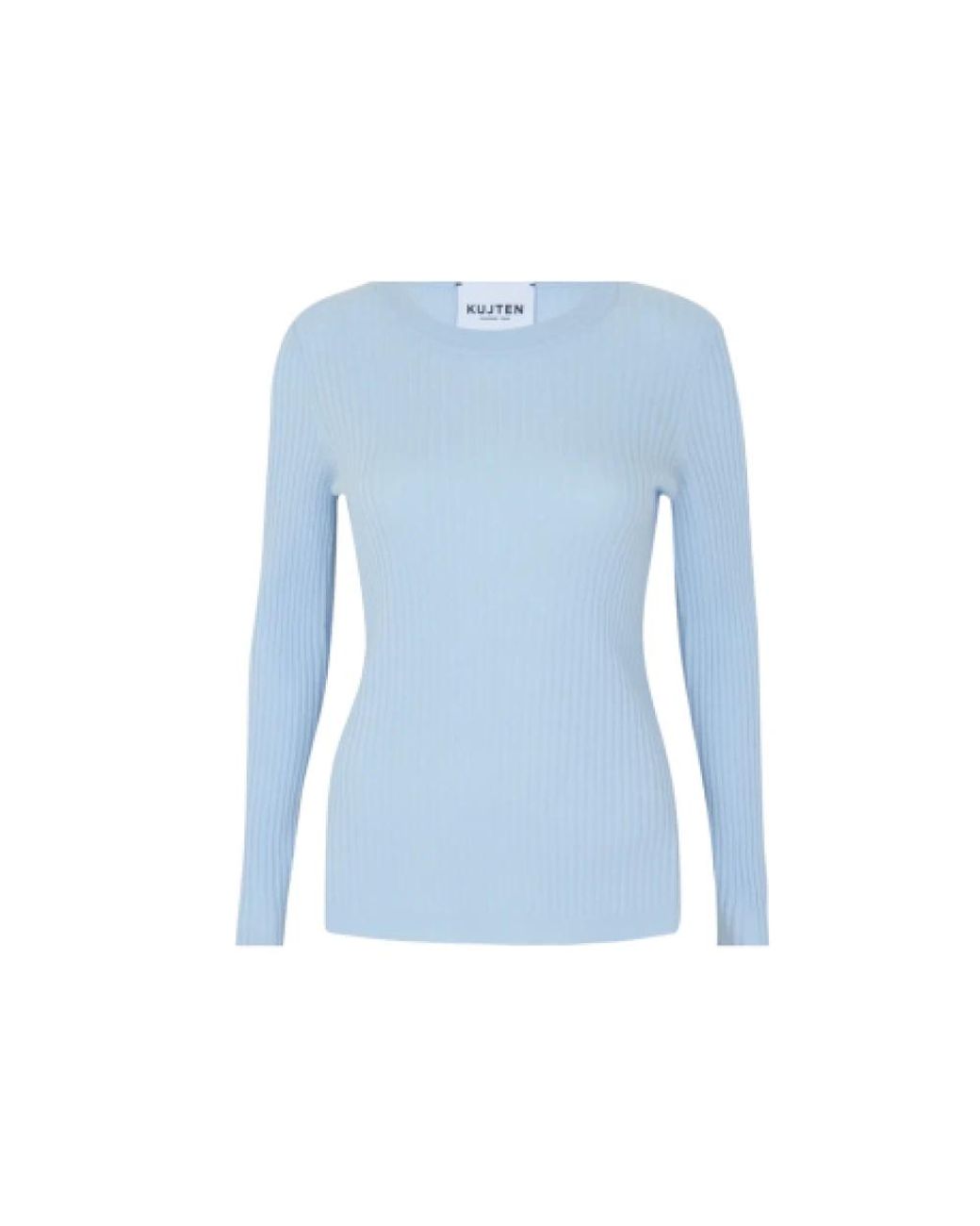 Kujten Blue Round-Neck Knitwear