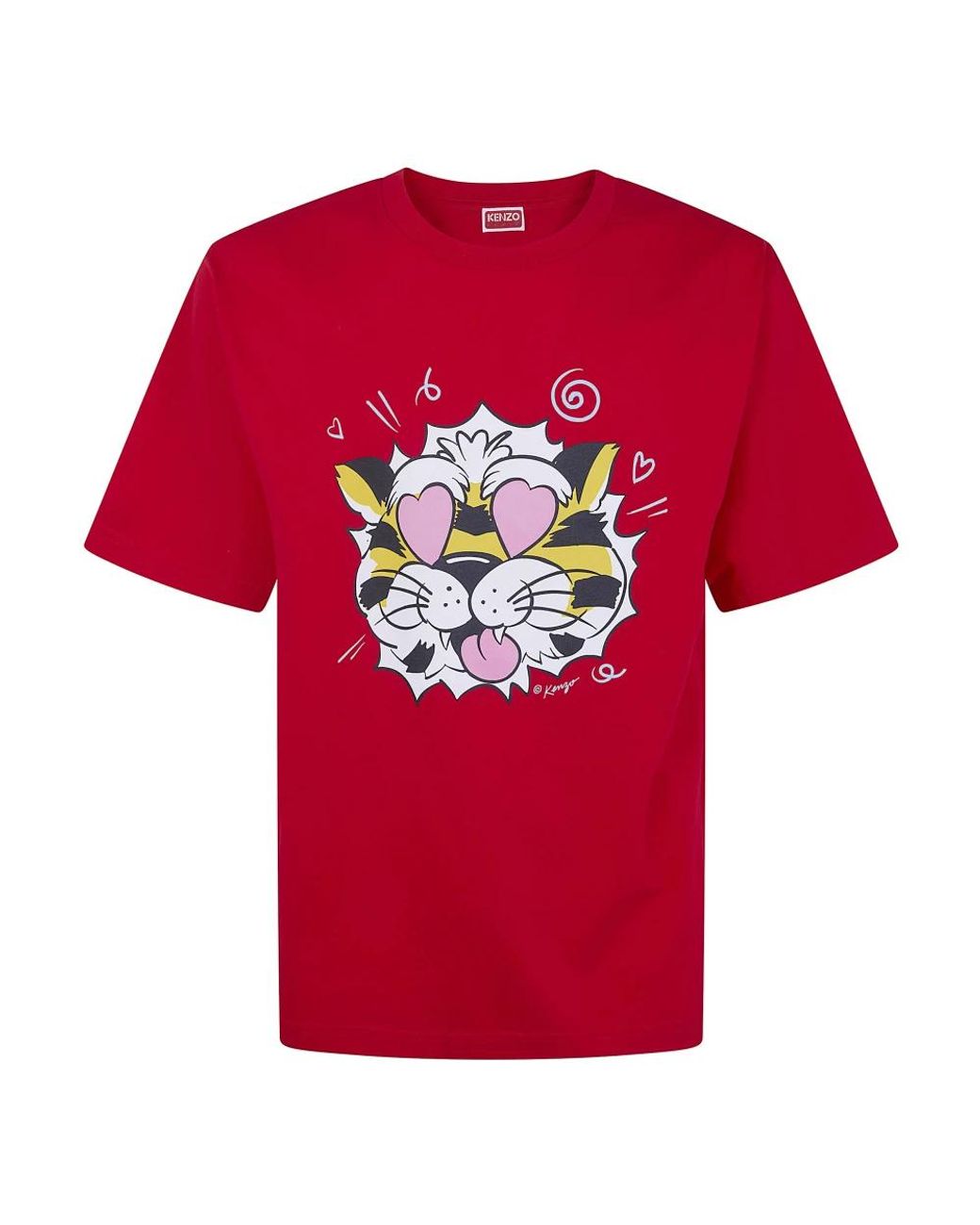 KENZO Red T-Shirts for men