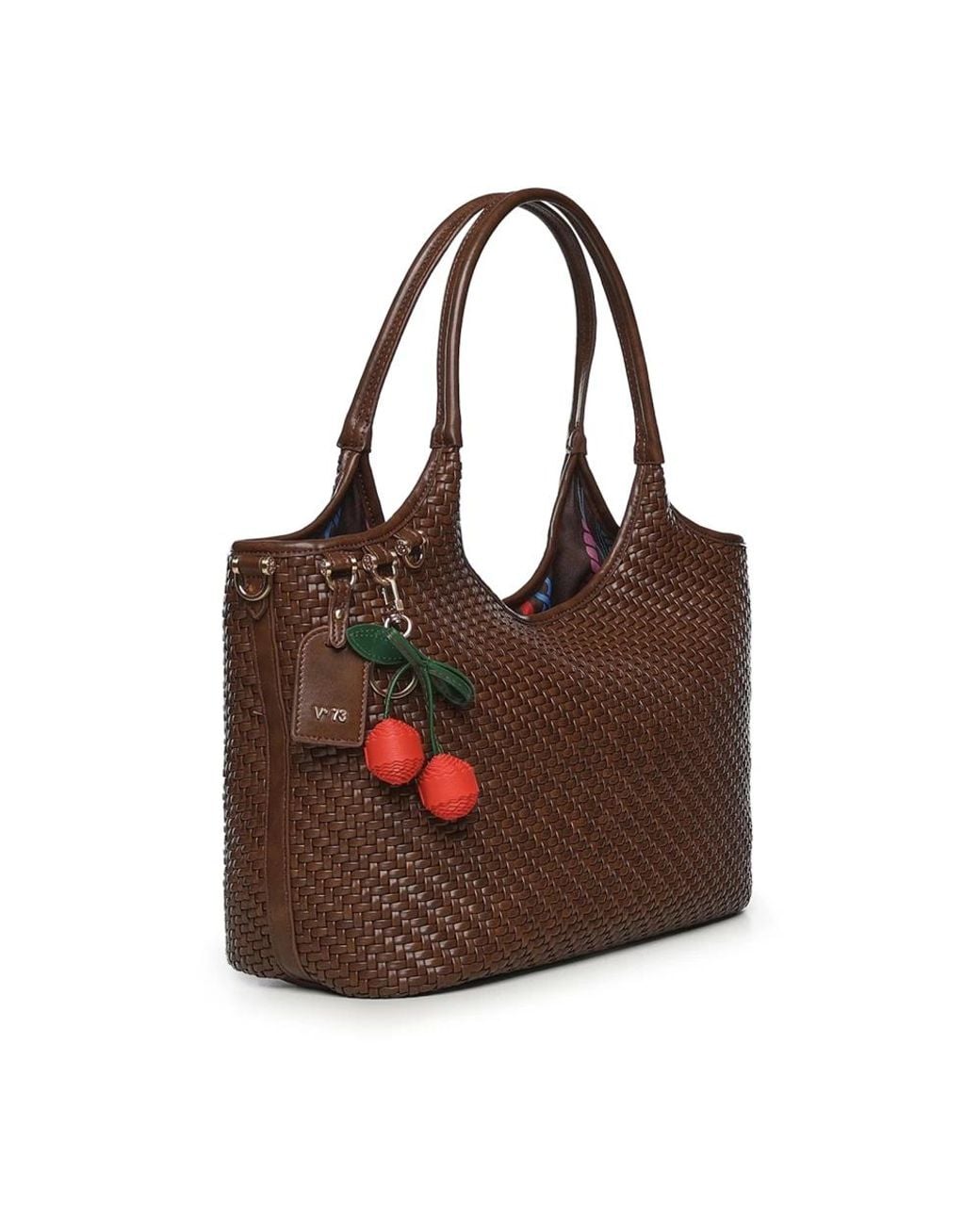 V73 Brown Shoulder Bags