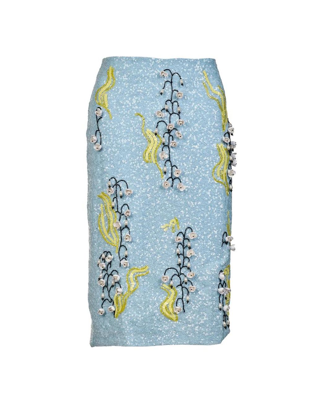 Forte_forte Blue Midi Skirts