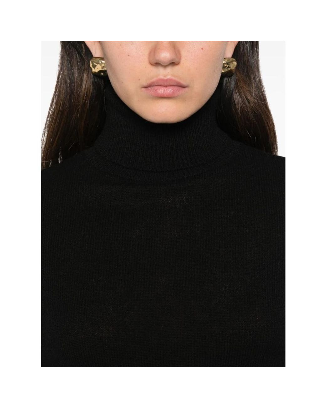 Eleventy Black Turtlenecks