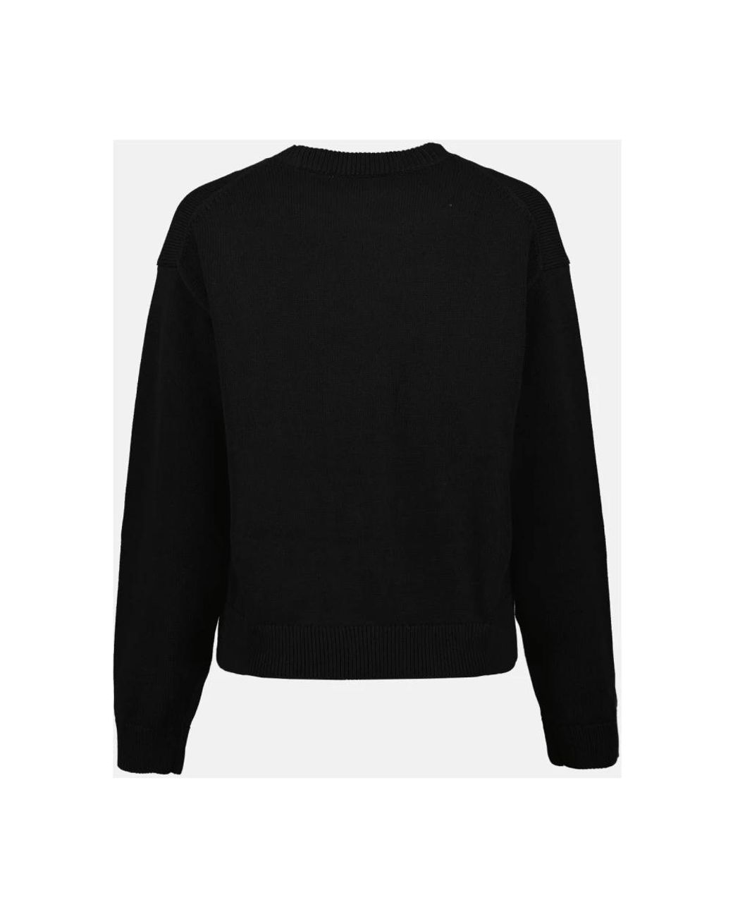 KENZO Black Round-Neck Knitwear