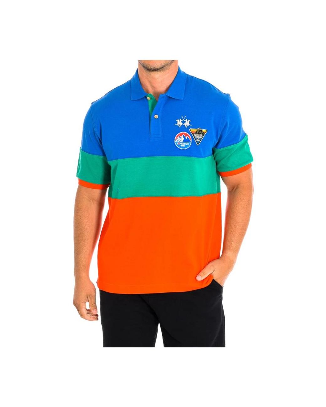 La Martina Red Polo Shirts for men