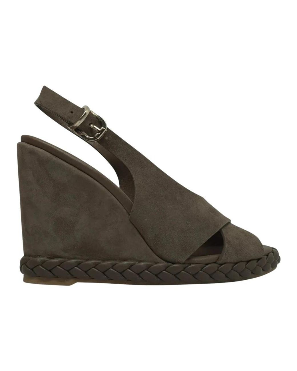 Castaner Brown Blur Wedge