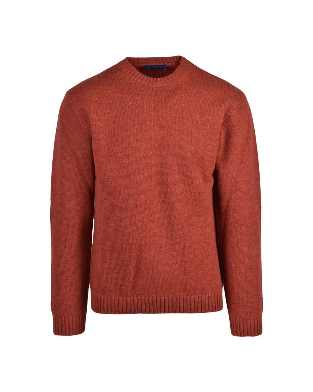 Daniele Fiesoli Red Round-Neck Knitwear for men