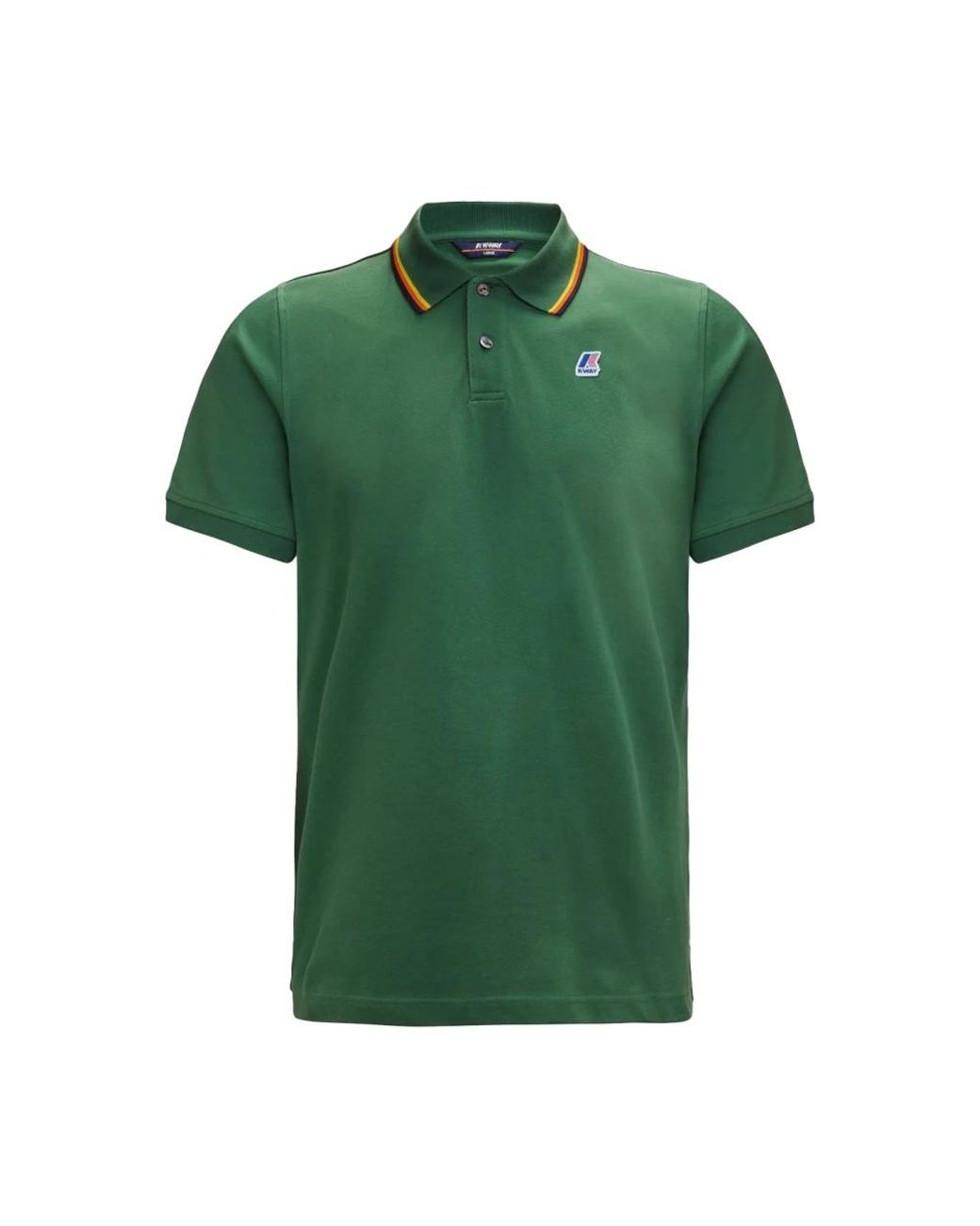 K-Way Green Polo Shirts for men