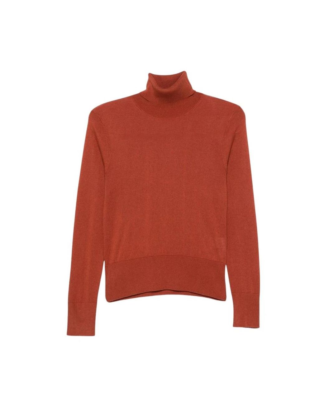 Alpha Studio Red Turtlenecks