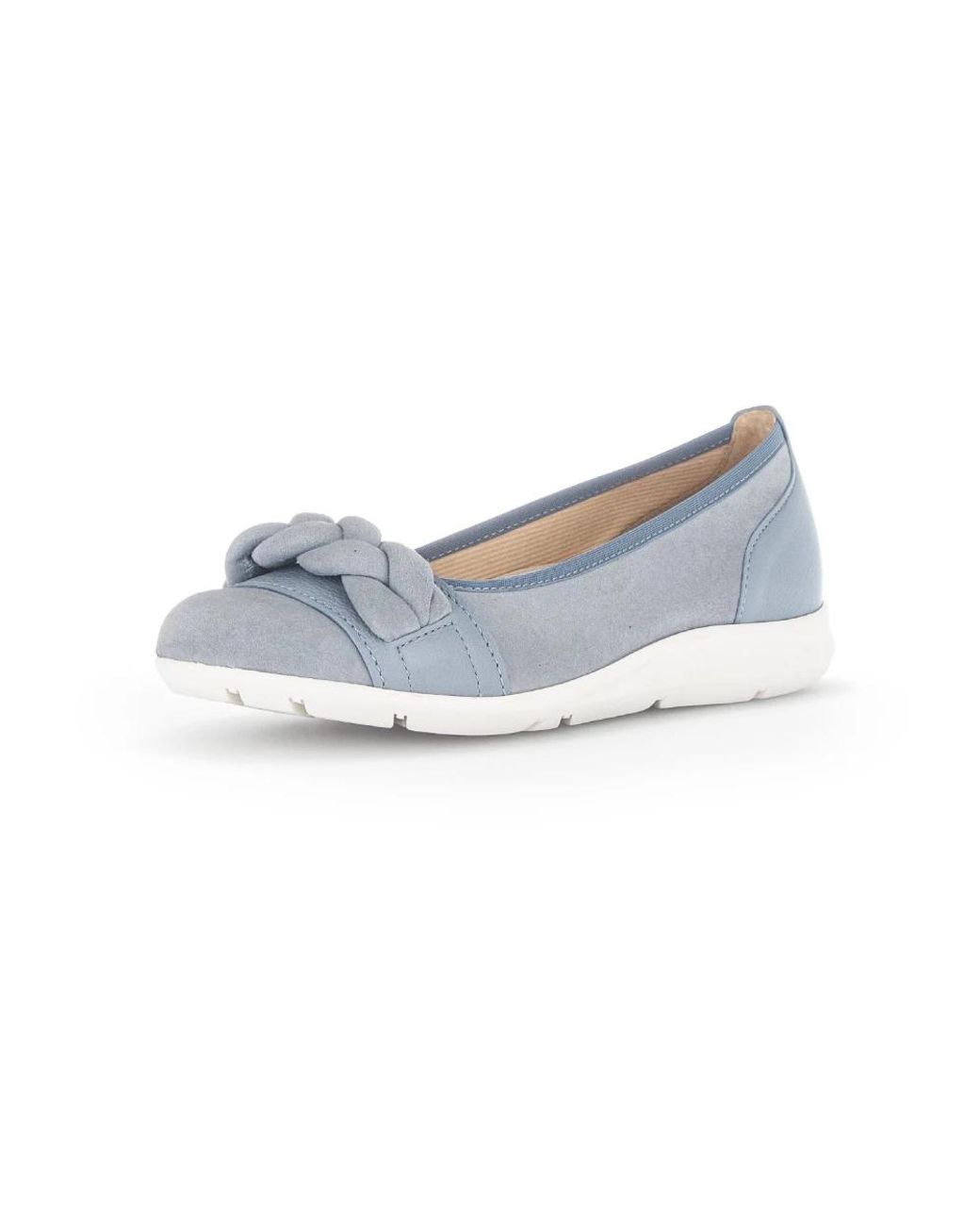 Gabor Blue Ballerinas