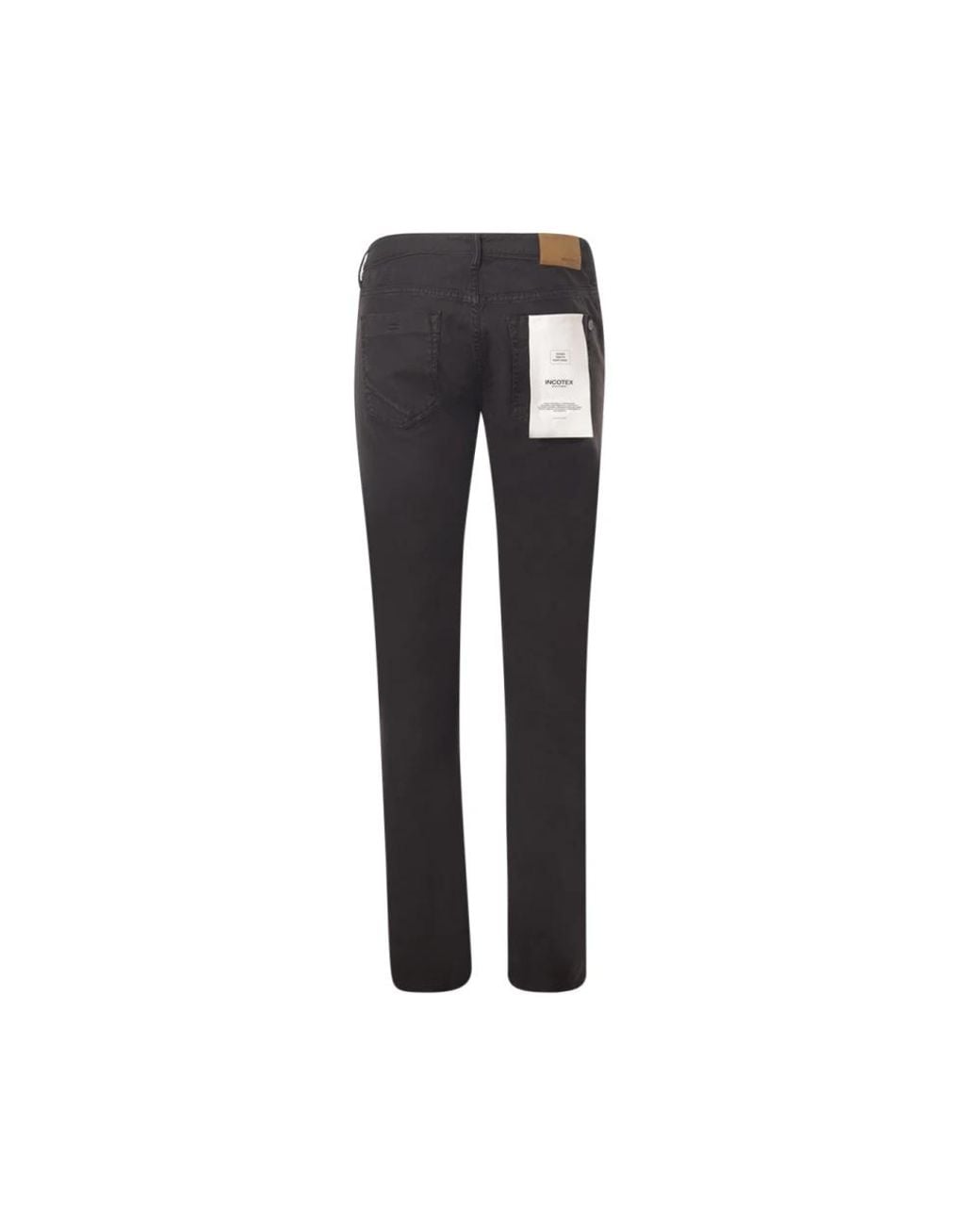 Incotex Black Slim Fit Jeans for men