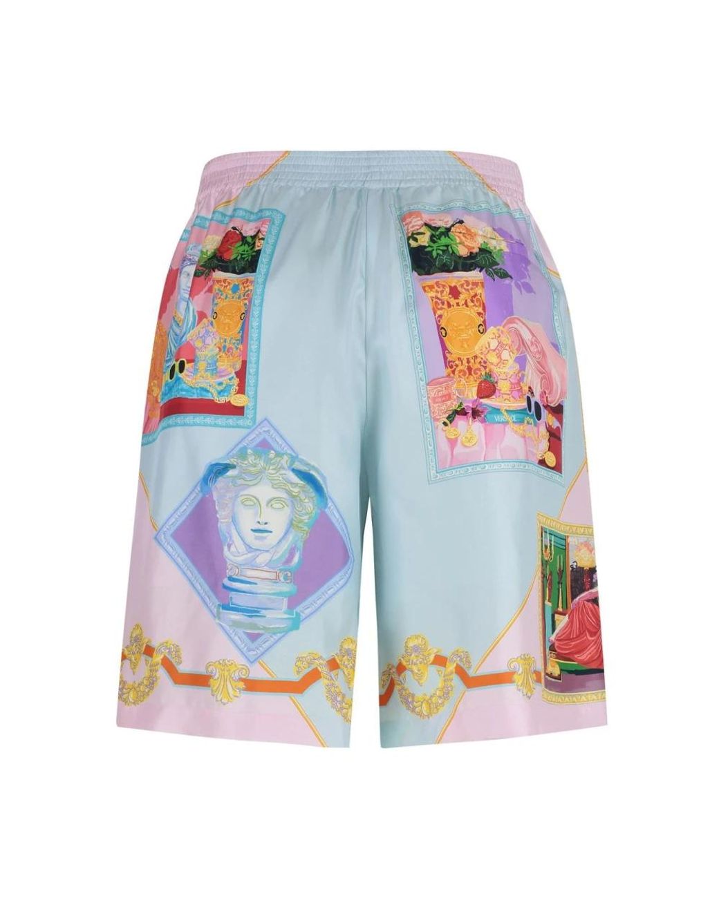 Versace Blue Beachwear for men