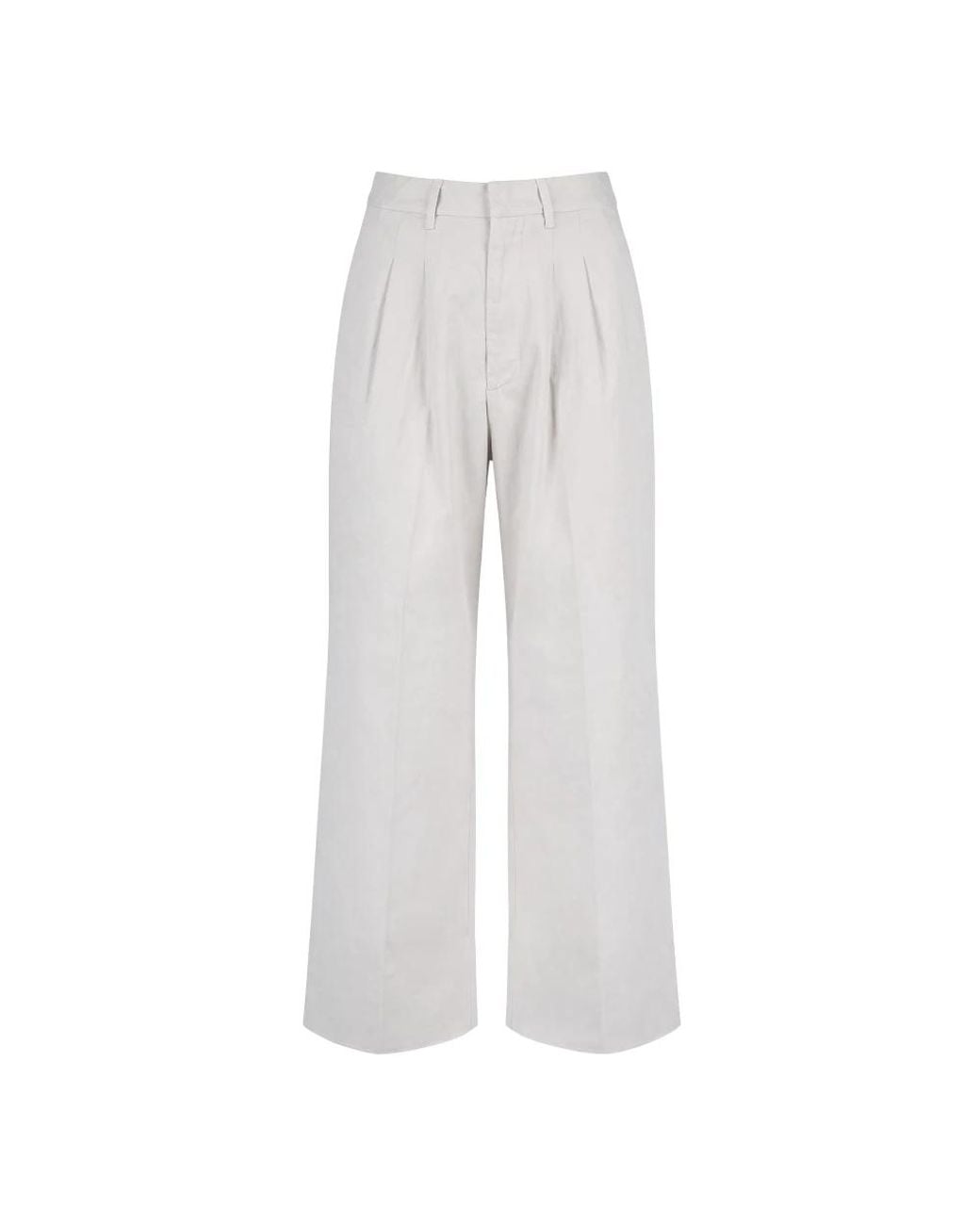 Dondup Gray Wide Trousers