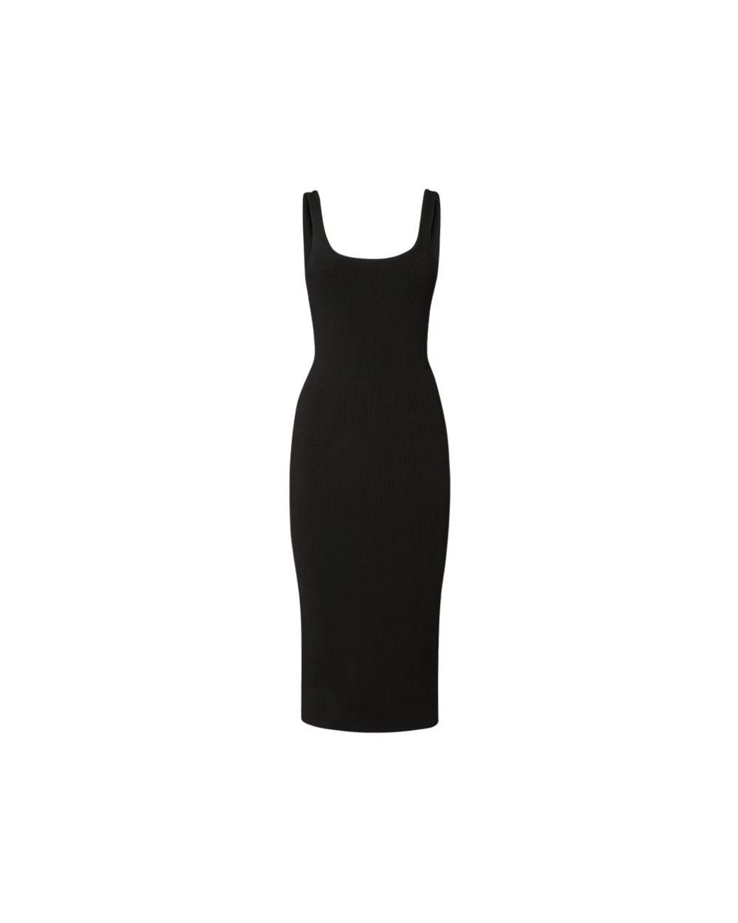 Gcds Black Midi Dresses