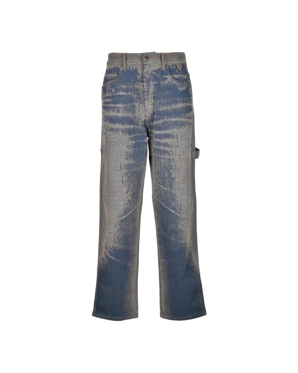 DARKPARK Blue Straight Fit Jeans for men