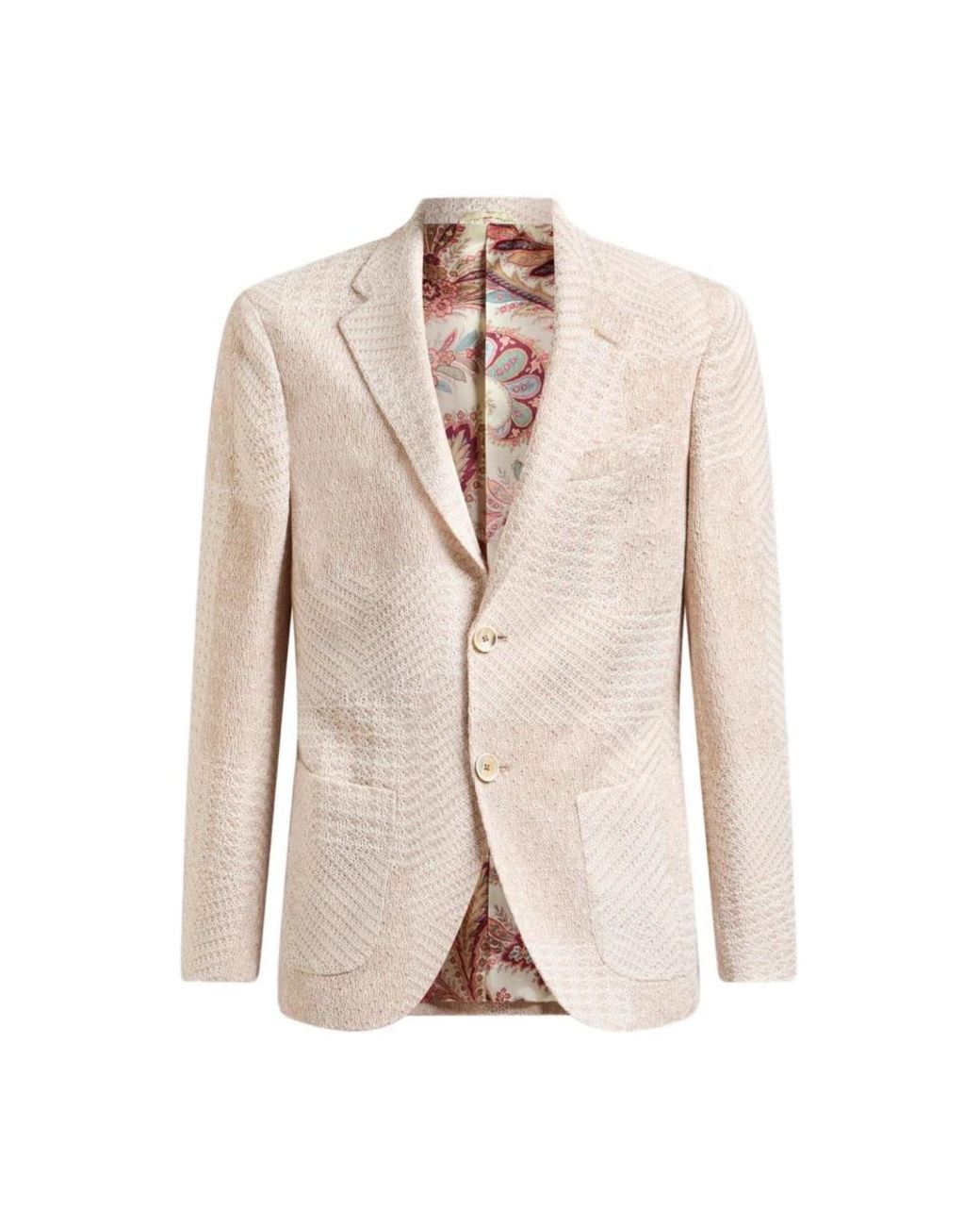 Etro Natural Blazers for men