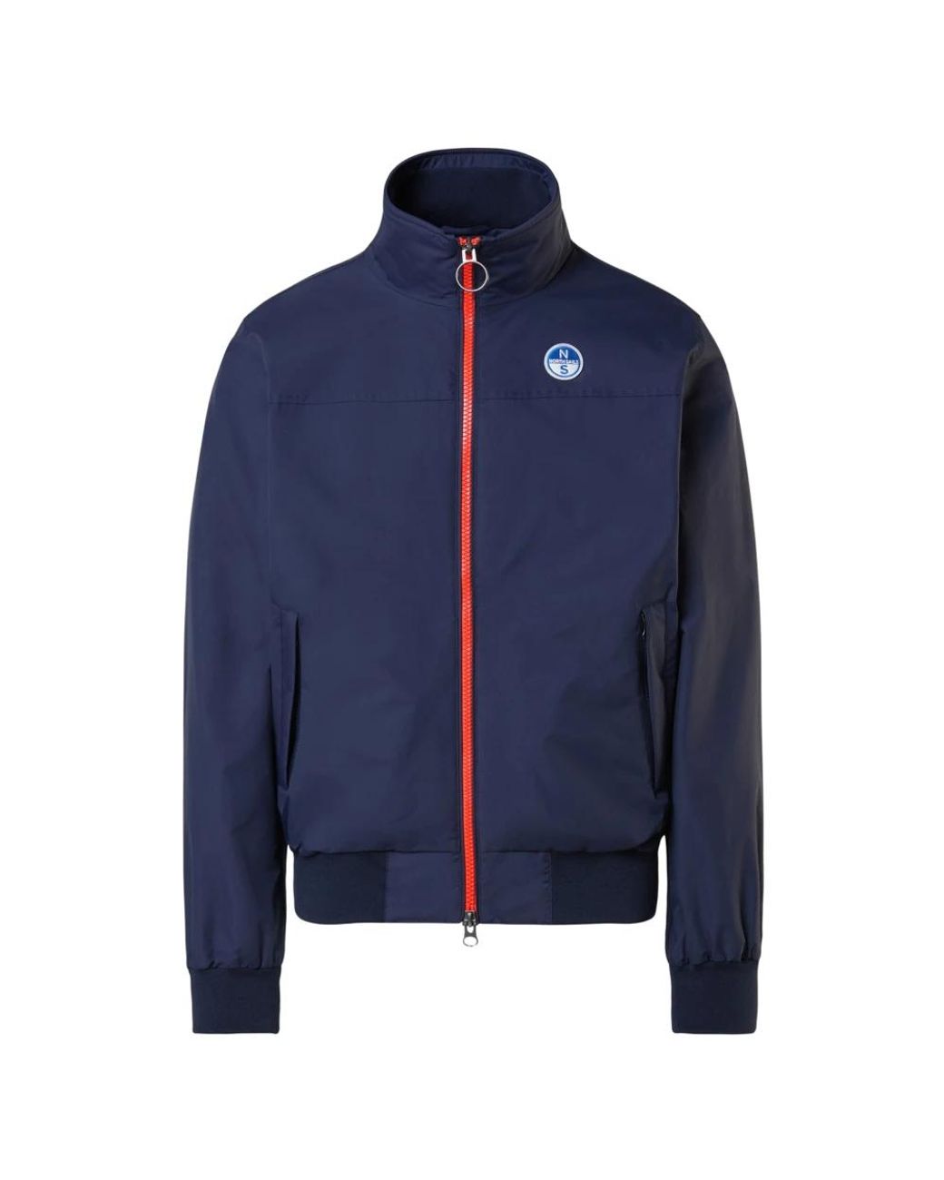 North Sails Jassen ,Blauw ,Katoen Sailor Jacket Met Waterafstotende Behandeling in het Blue voor heren