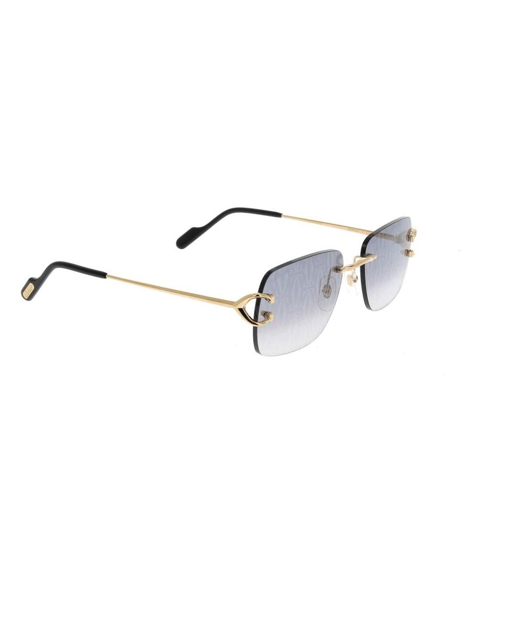 Cartier Blue Sonnenbrille