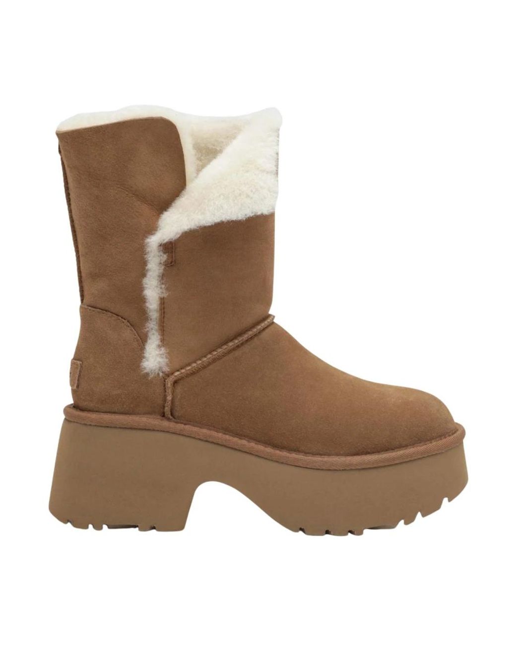 Ugg Schoenen ,Bruin ,Katoen Esmee Mid Boot in het Brown