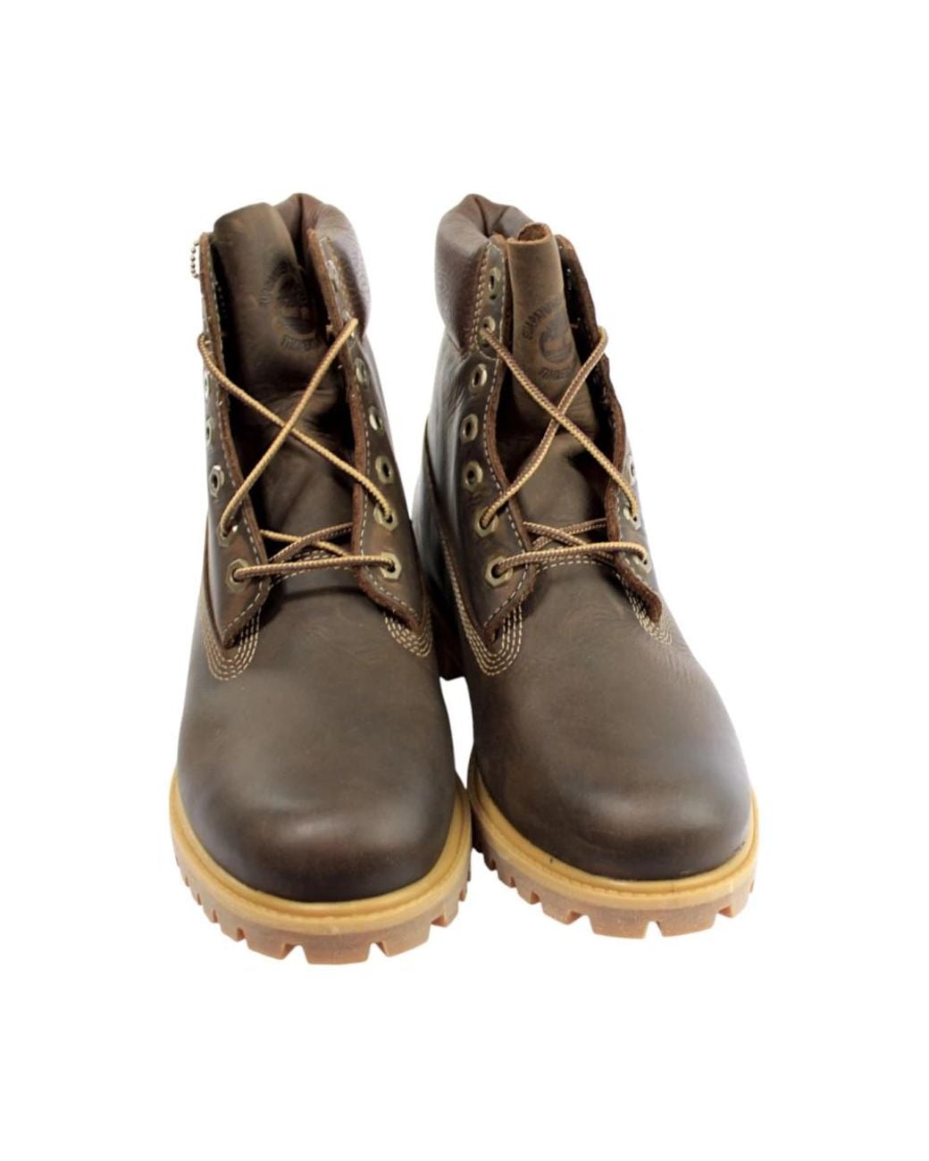 Timberland Brown Lace-Up Boots for men